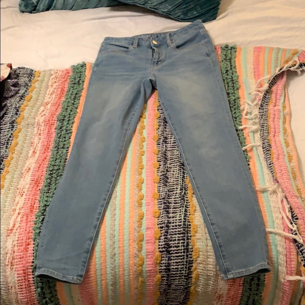 Light wash jegging